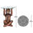 Moroccan Monkey Business Figurine End Table
