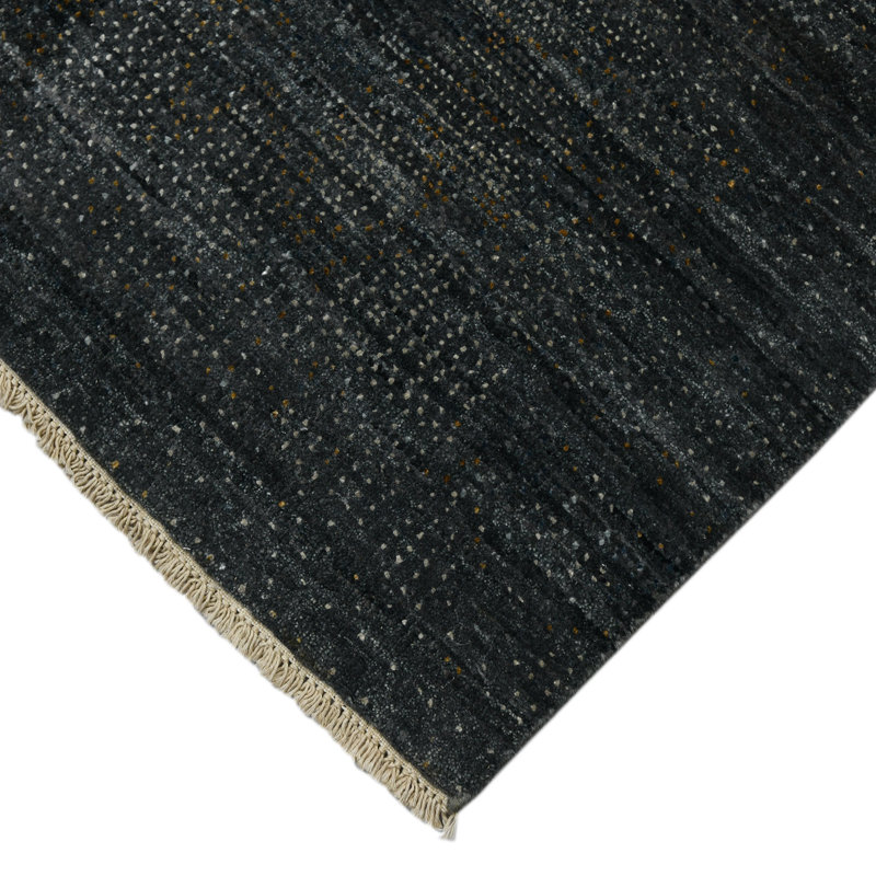 Dazzle Wool Abstract Area Rug in Gray, Rectangle 8' x 10'