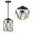 Gracela 1 - Light Lantern Rectangle Pendant-1286278464-1233750034
