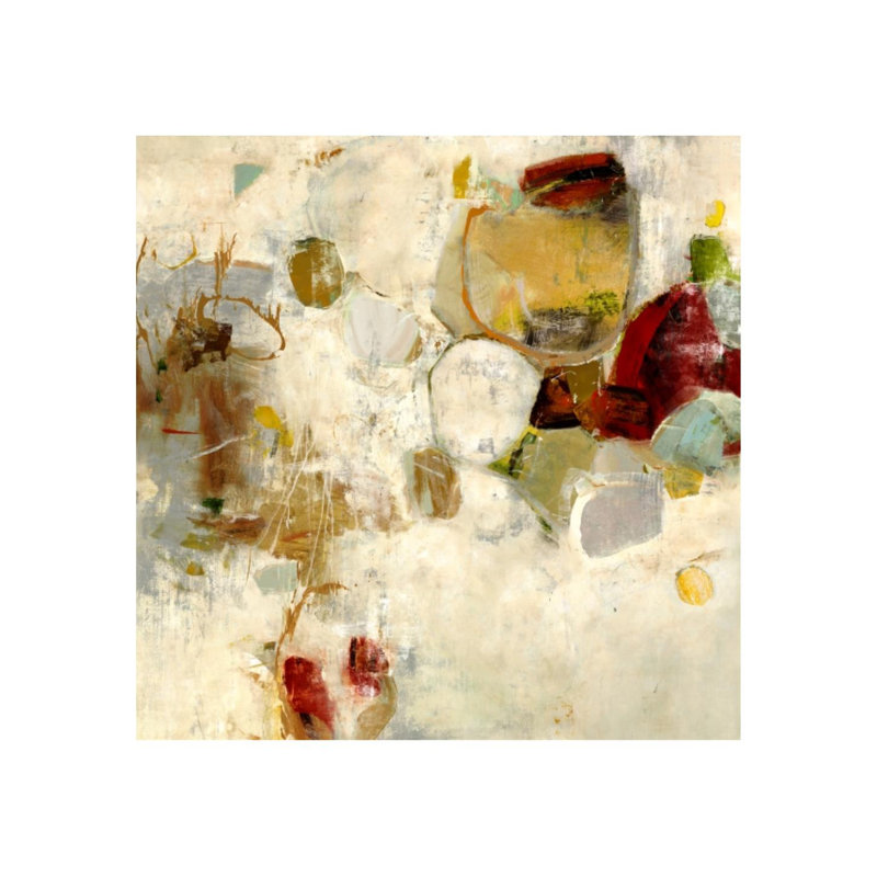 Sunday Afternoon Painting by Emma Brooks, 24" H x 24" W x 1.5" D, Glass Coat
