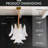 5-lights Stained Glass Chandelier with Dimmable Bulbs