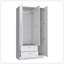 Armoire Haddam, chambre à coucher, blanc-1002652496
