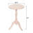 Harbor Breeze Round Pedestal Side Table - Blush Pink-179012127