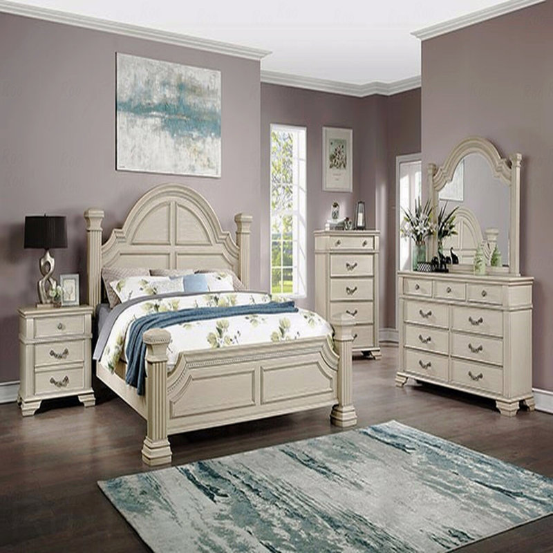Nightstand  Bedroom 1Pc Nightstand  Solid Wood Satin Knickel Knobs And Pulls