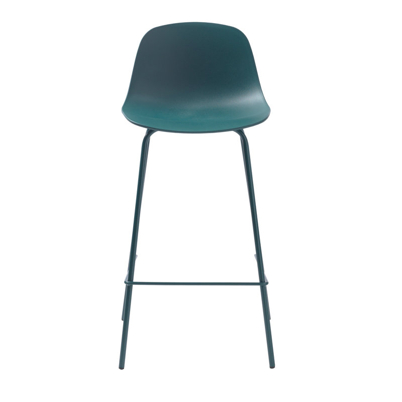 Kordt Upholstered Counter Stool with Metal Frame