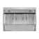 ProLine Range Hoods 36" Stainless Steel 2000 CFM Ducted (Vented) Under Cabinet Range Hood with Baffle Filter