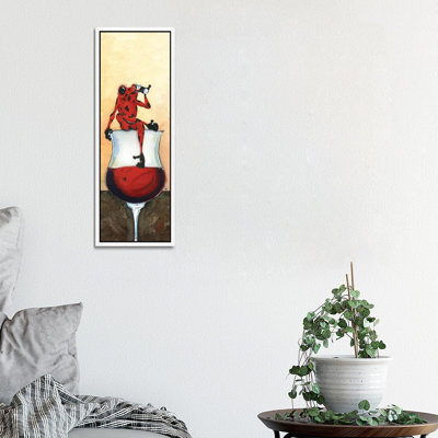 Happy Girl by Barton DeGraaf - Panoramic Painting on Canvas