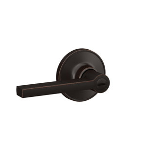 Sure-Loc Hardware Ridgecrest Mountain Logan Satin Brass Interior Bed/Bath  Privacy Door Handle in the Door Handles department at