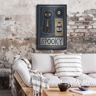 Art mural en métal Lark Manor ™ «Frightful Wicked 3 Dark» par Melissa Averinos