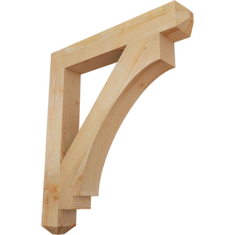 Support pour scie rugueuse, sapin Douglas, l 4 po x P 20 po x H 28 po, H 20 po x l 4 po x P 28 po, Douglas (rond)