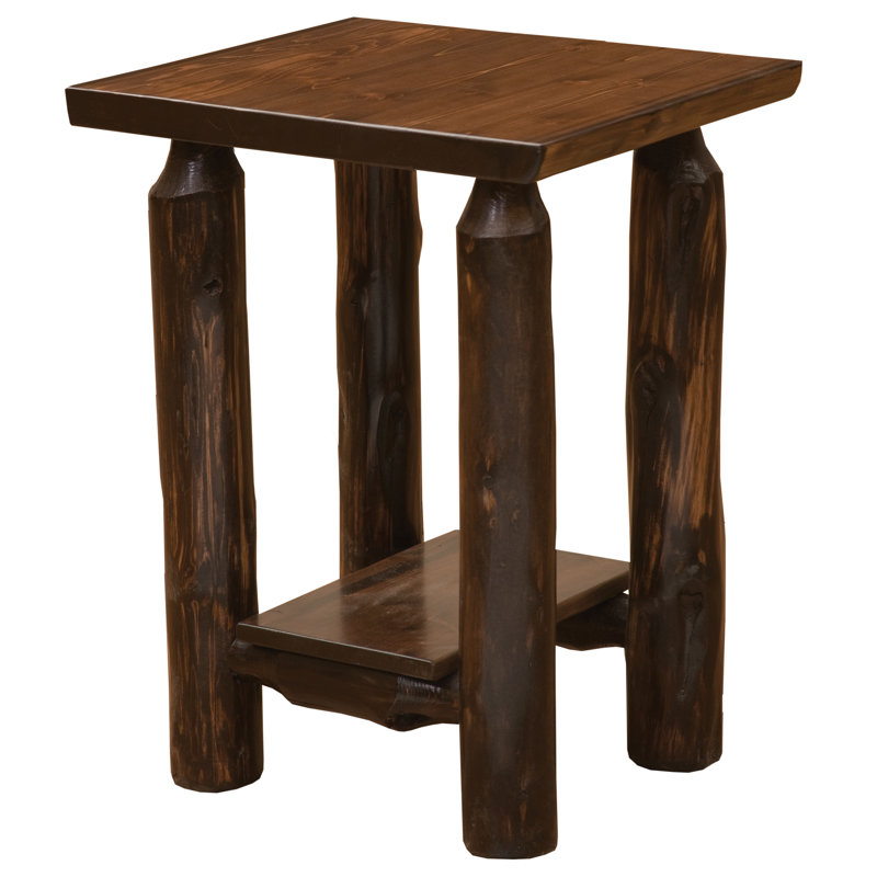 Fireside Lodge Headwaters Open Nightstand - Coffee