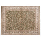 One-of-a-Kind Rectangle 9' X 12'2" Hand Knotted Area Rug
