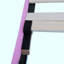 Structure de lit rembourrée avec lumières DEL-862449083
