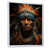 White Floater Framed