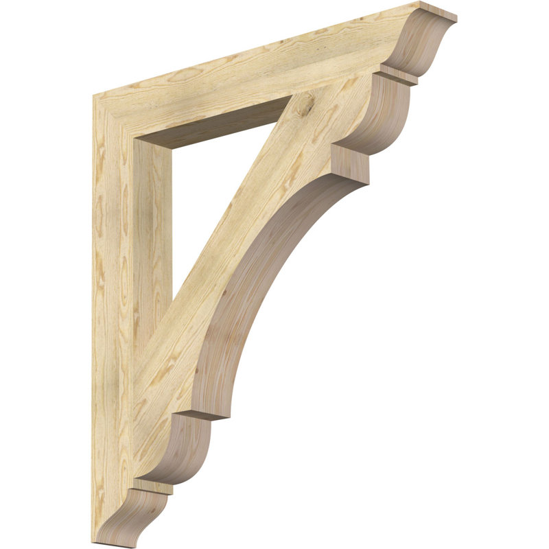 Support de sciage brut traditionnel, l 6 po x P 32 po x H 38 po, sapin Douglas, Sapin de Douglas, H 38 po x l 6 po x P 32 po