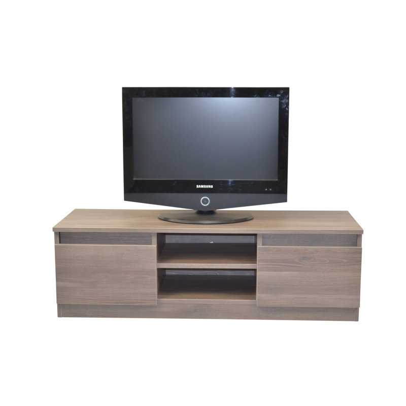 Faran TV Stand, Brown/Grey