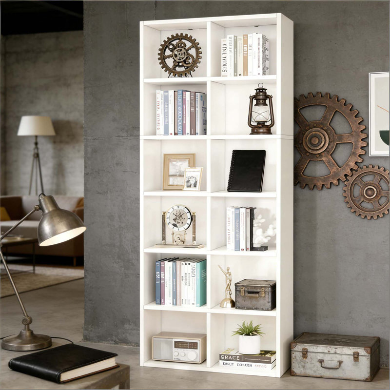 Compact Bookcase,Attractive Display Rack,Open Cabinet