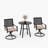 Argyri 2 - Person Patio Dining Set with Round Table , Cushions Included