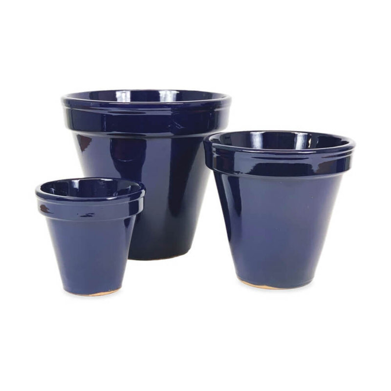 Lawryn Handmade Pot Planter, Blue