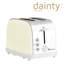 SQ Professional Dainty 2 slice Toaster with Removable Crumb Tray-478744919