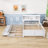 Brinna Wood Platform Bed with 3 Drawers,Storage Headboard,Twin Trundle and USB Ports-86036286-86036284