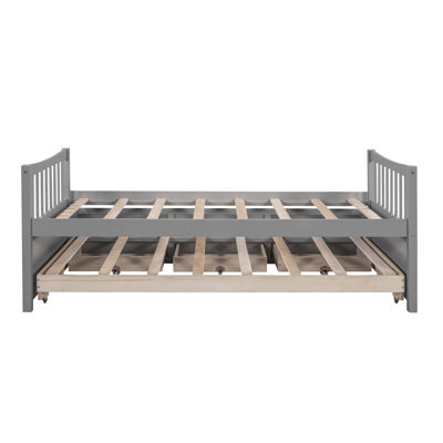 Daybed With Trundle And Drawers, Twin Size
