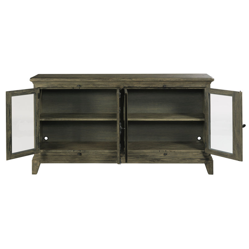 Solid Wood Accent Cabinet