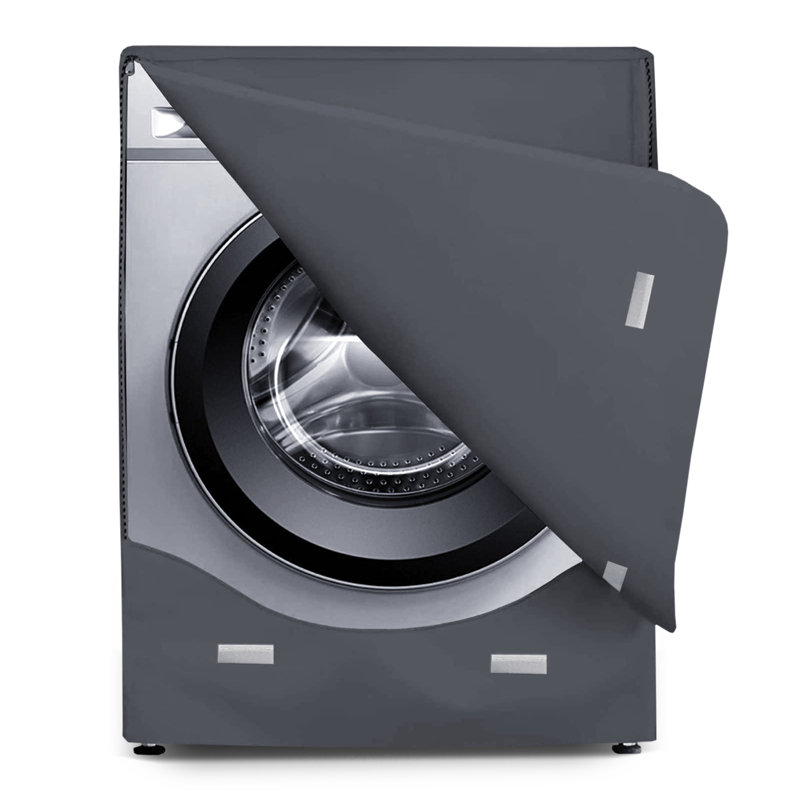 Waterproof Washer/Dryer Cover for Front Load, Gray