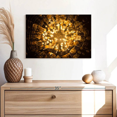 Kerner Golden Chandelier Light