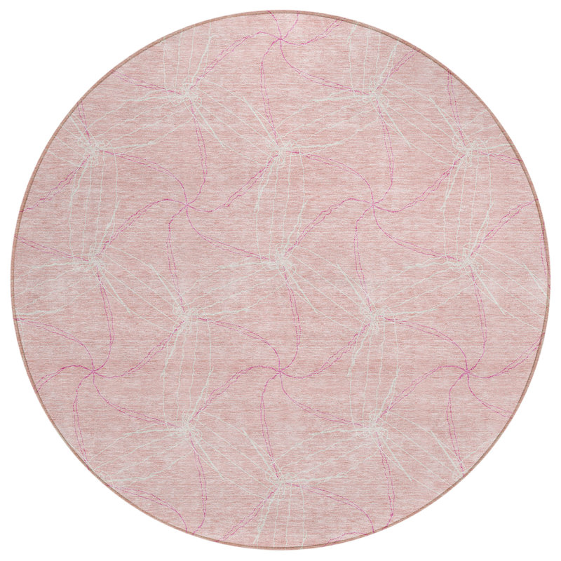 Tapis rond 8 po
