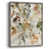 Distressed Silver Framed Canvas