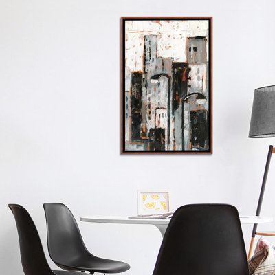 " Illuminated City II " Oil Painting