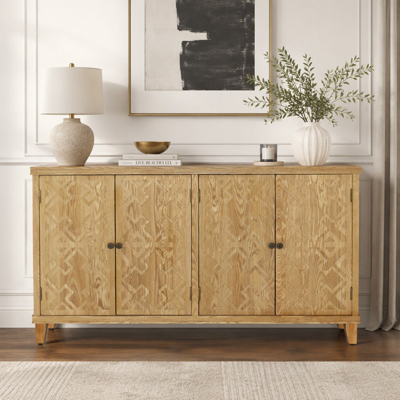 59" Accent Cabinet with 4 Doors