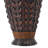39" Hand Woven Bamboo Floor Vase, Tall Large Floor Vase, Decorative Flower Vase