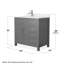 Ensemble de meuble-lavabo simple 36 po avec plateau en marbre Beckett-61870889-61870890-61870891