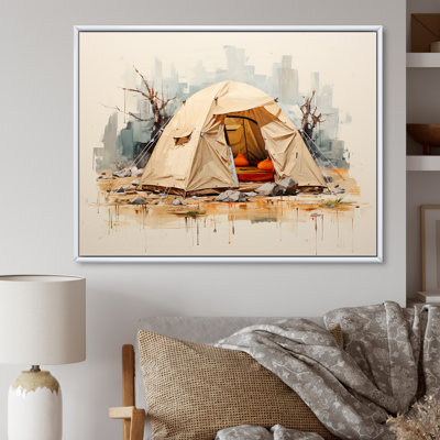 " Camping Tent Outdoor Adventure "