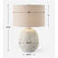 Lampe de table en pierre Donington