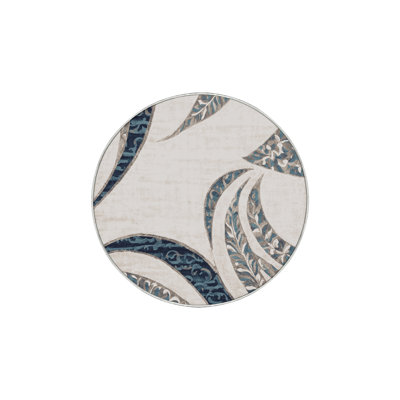 Tapis beige soyeux et moelleux