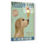 «Yellow Labrador Ice Cream» par Fab Funky, art mural en verre acrylique-146478082