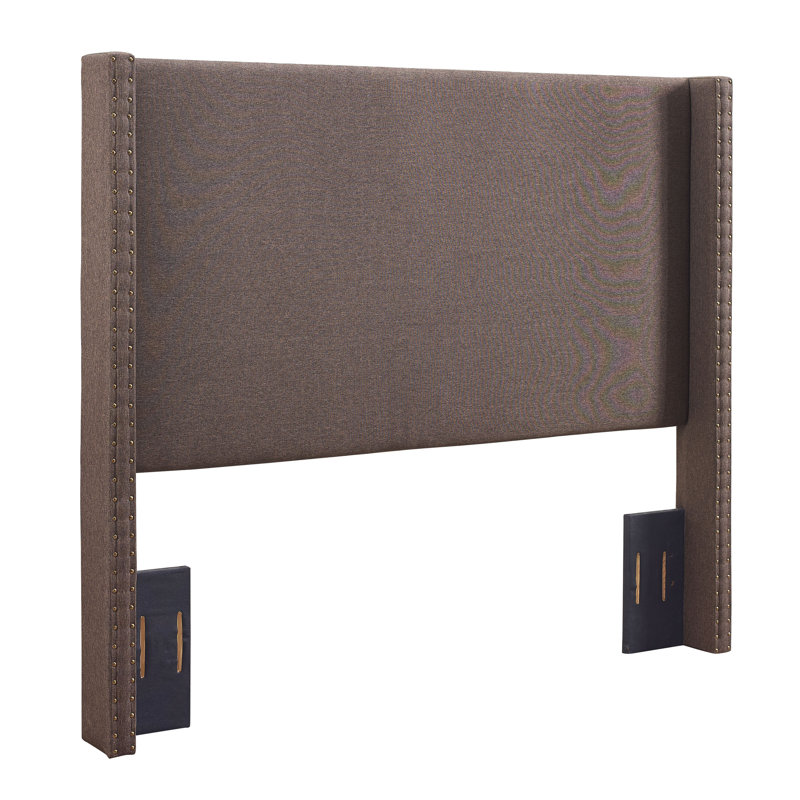 Tête de lit tapissier Benedict, Lin bourbon, Double / Grand
