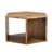 Hexagonal MDF Coffee Table, Characteristic Wood Grain Pattern Stickers, Multi-Hole Design To Give More Storage Space, Simple And Convenient Design Makes It Suitable For All Kinds Of Style Scenes.-911669282
