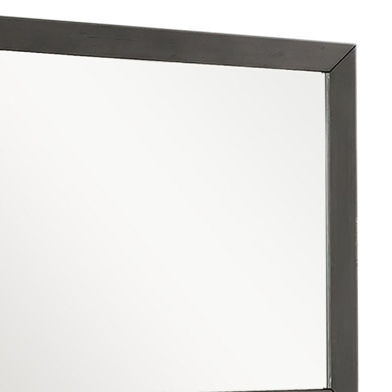 Miroir Behnam gris foncé