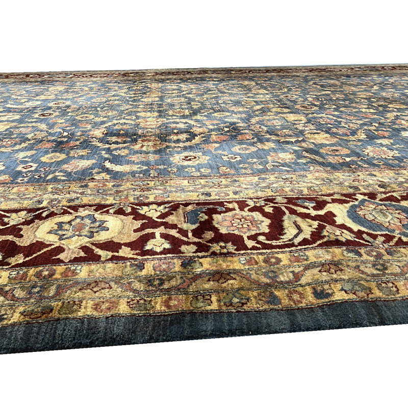 Fine Hand Knotted Agra rug 12' X 18'2''