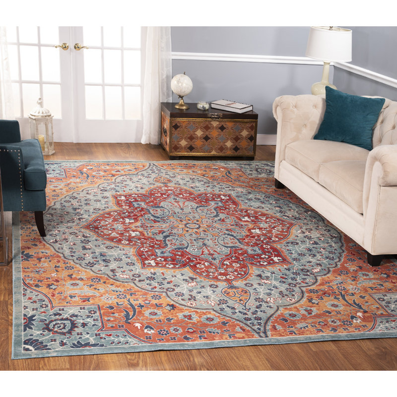 Cuthbertson Oriental Indoor Rug, Rectangle 5'3" x 7'10"