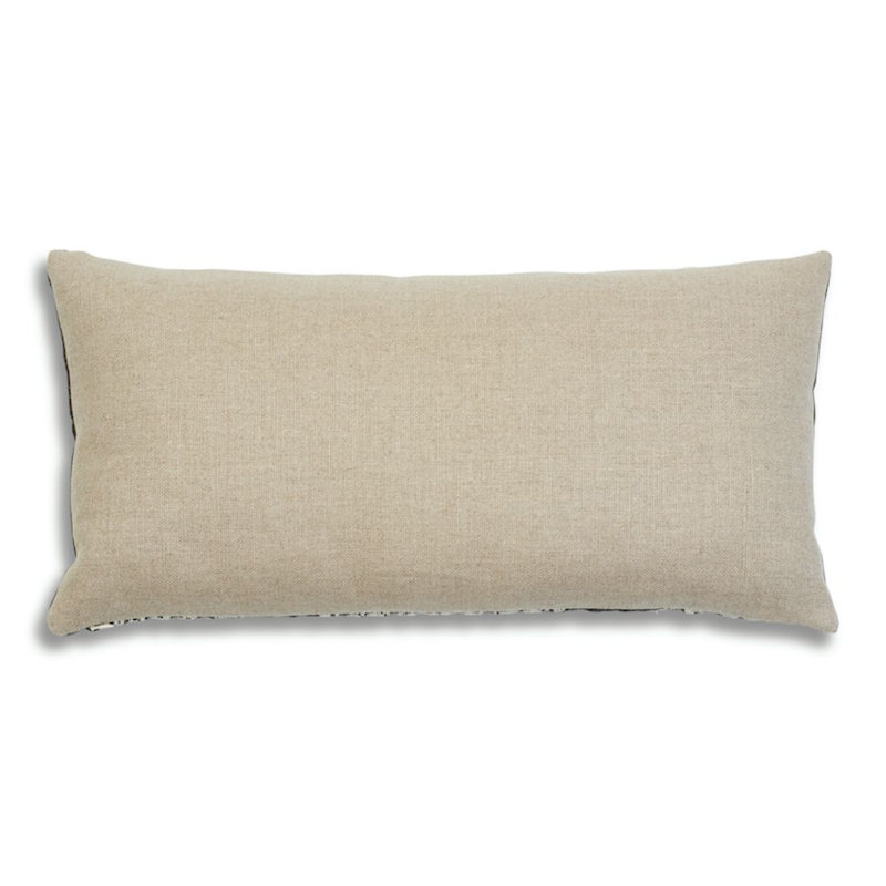 Wentworth Embroidery Pillow, Carbon