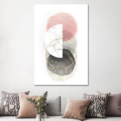 " Blushing Geo III " Graphic Art