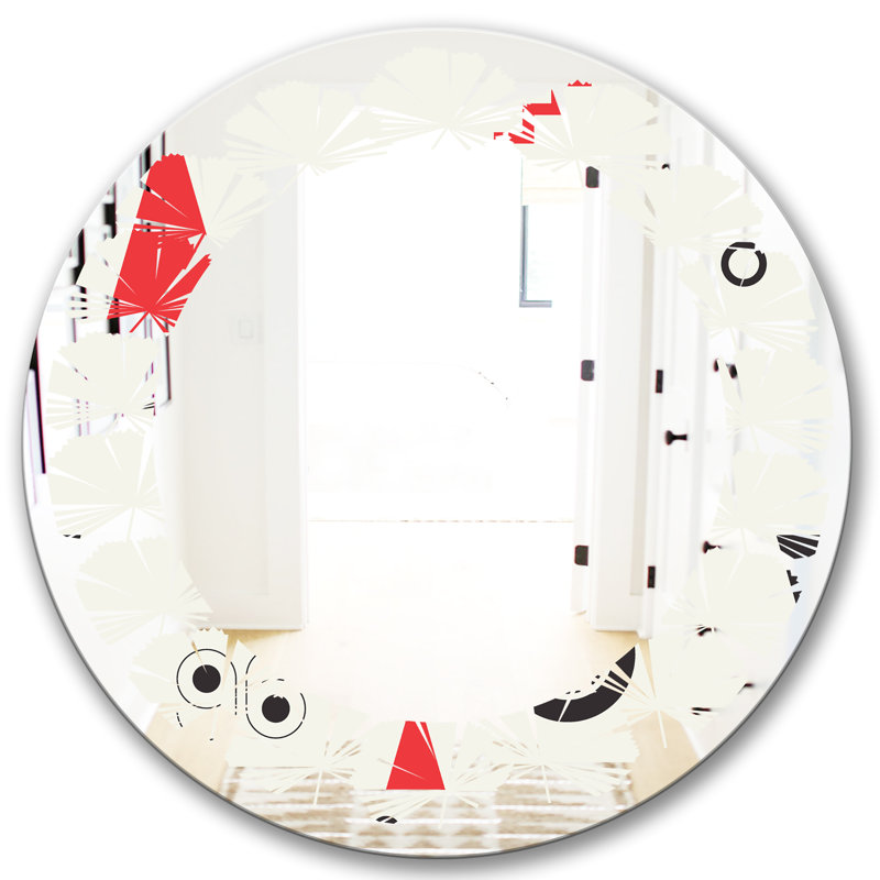Miroir mural Leaves Design III, H 31,5 po x l po