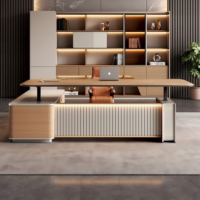 Bureau moderne 86,61 po, H 45,28 po x l 86,61 po x P 70,87 po