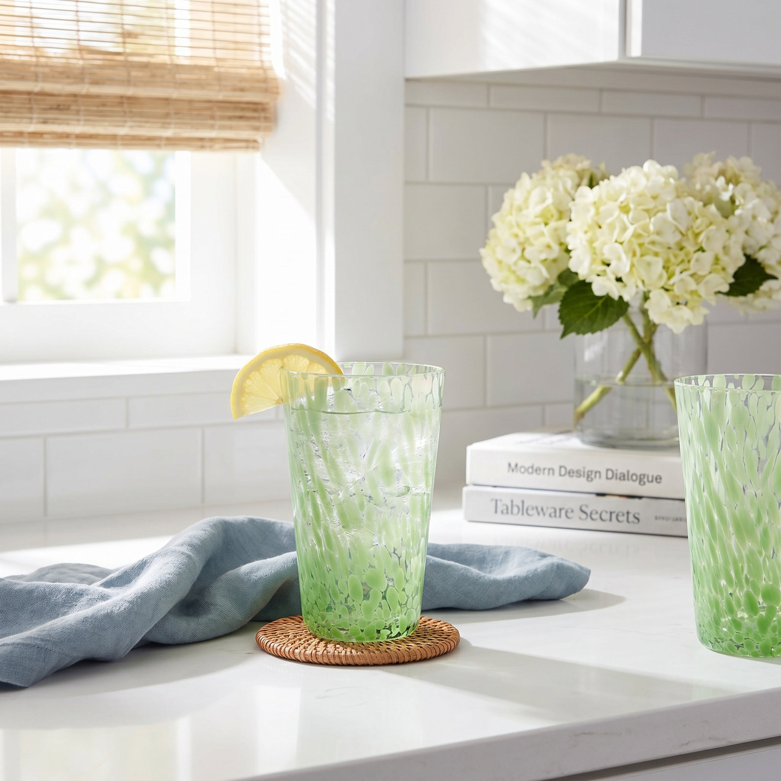Buck Highball Glass, Green