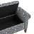Olwyn Polyester Upholstered Storage Bench-1930700303